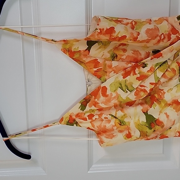 CHELSEA28 FAUX WRAP MIDI DRESS SZ SMALL - Picture 10 of 15